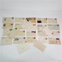 Lot of posted envelopes from 1893-1952