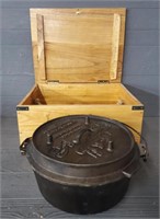 Lewis & Clark Box w/Dutch Oven
