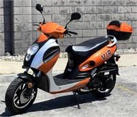 2022 Tao Tao Pilot 150 VIP Orange Scooter
