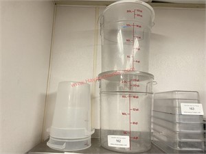 LOT - CAMBRO STORAGE CONTAINERS