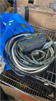 Bag of miscellaneous power cords used