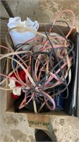 Box of miscellaneous items used