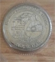 One Troy Ounce Silver Coin by Homestake