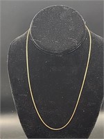 14Kt Gold Chain18.5" 2.16 Grams