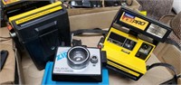 3 Polaroid cameras