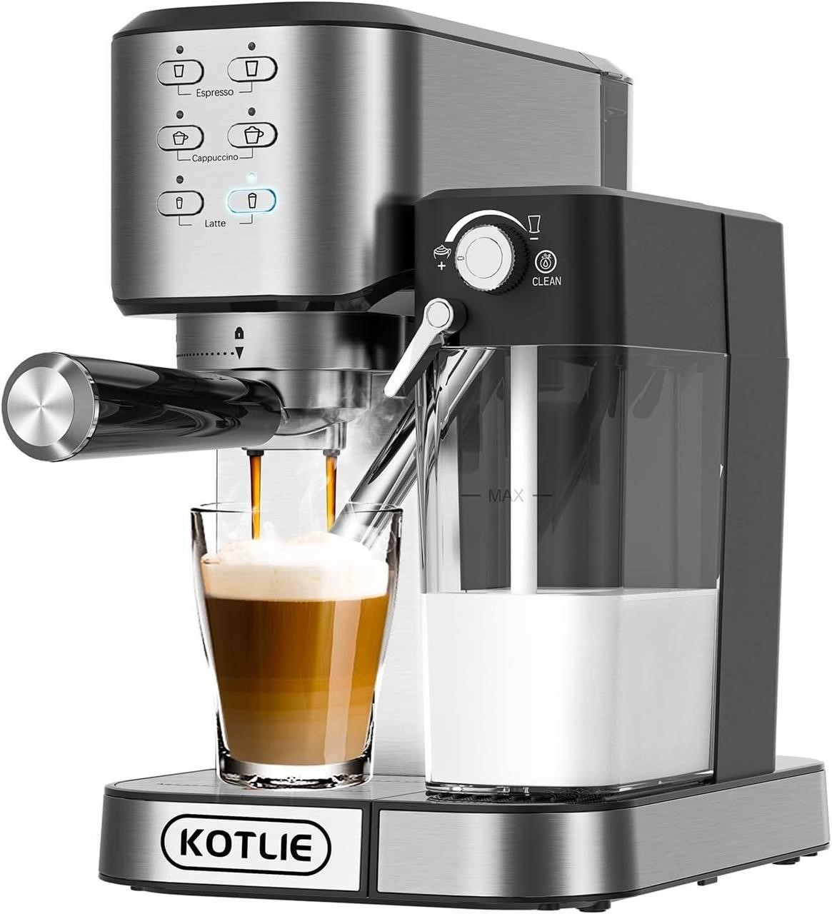 Espresso Coffee Machine with Milk Frother