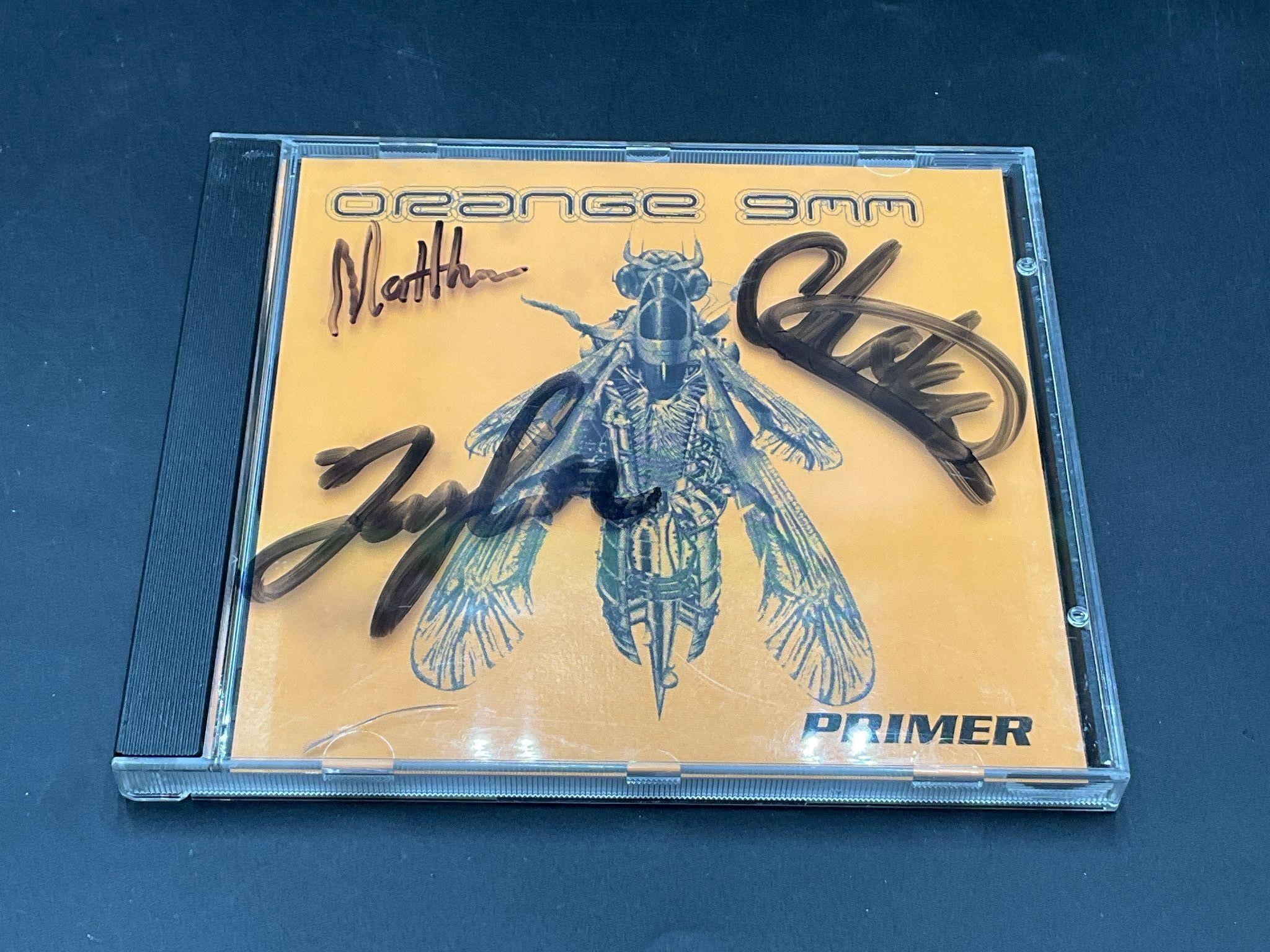 Autographed 1999 Orange 9mm "Primer" Hardcore CD