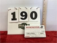 WINCHESTER, 7.62 X 51 MM, 149 GRAIN FULL METAL JAC