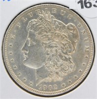 1902 Morgan Silver Dollar, Nice Luster.