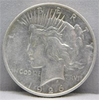 1926-D Peace Silver Dollar, Nice Luster.