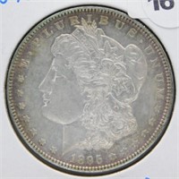 1895-O Morgan Silver Dollar, Nice Luster, Key