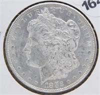 1882-S Morgan Silver Dollar, Nice Luster.