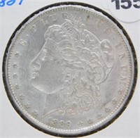1889-O Morgan Silver Dollar, Nice Luster.