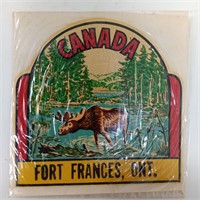 Fort Frances Ont. Window Sticker. Canada
