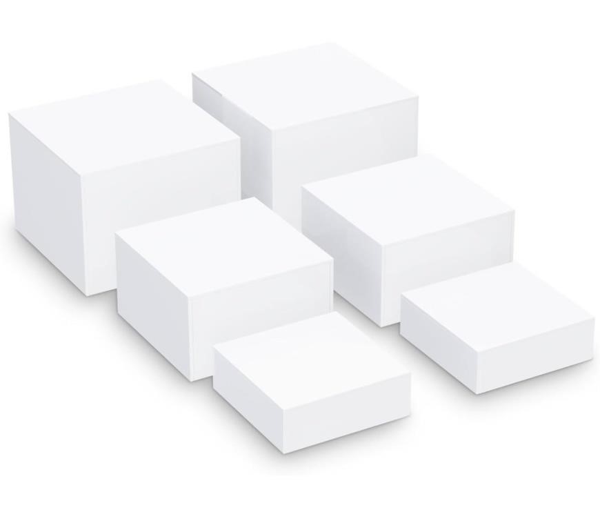 Acrylic Cube Display Nesting Risers 6pcs