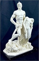 Composite Figurine of Lion, Man & Woman