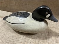 Carved wood decoy from Custom Art Concepts