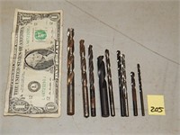 Various Sized Drill Bits