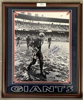 Y. A. Tittle signed Oversized Photograph.