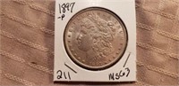 1897P Morgan Dollar MS63