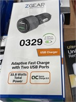 ZVEAR CAR CHARGER 2PK