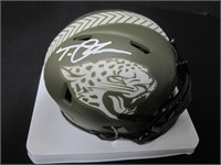 Trevor Lawrence Jags signed Mini Helmet w/Coa