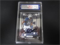 Micah Parsons Signed Auto Slabbed Sports Card