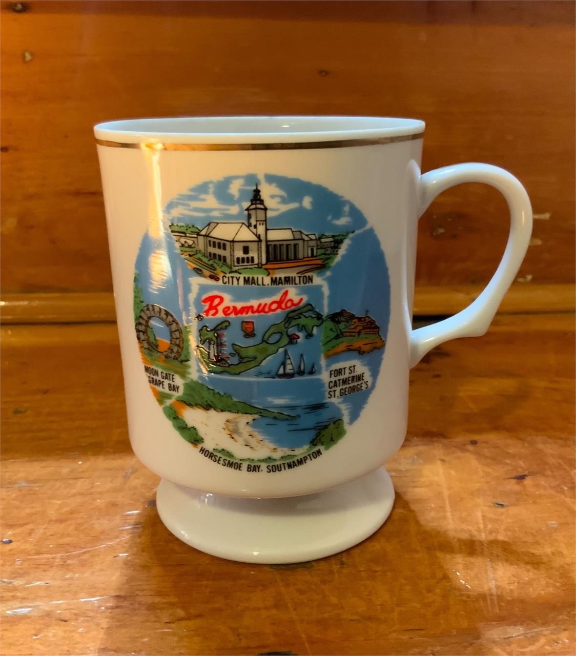 Vintage BERMUDA Ceramic Souvenir Coffee/tea cup