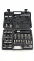 Black & Decker Screwdriver & Bit Set In Case