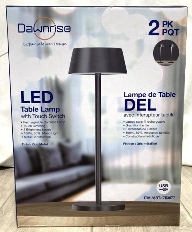 Dawnrise Led Lamp (pre Owned, Just 1 Charger)