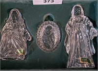 MARQUIS WATERFORD 3 PC NATIVITY CRYSTAL SET