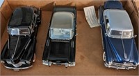 TRAY- DIE CAST FRANKLIN MINT COLLECTOR CARS