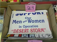 Support our Men and Women Desert Storm Posters