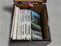 1980's Tour Books in Wood Box 10ct