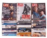 Twenty Five Vintage LIFE Magazines