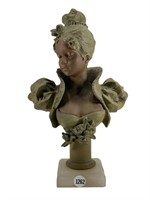 Art Nouveau Lady Bust