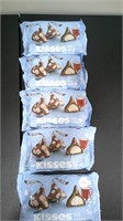 Lot of 5 Bags - Hershey's Kisses - Hot Cocoa