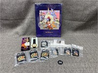 Walt Disney Collection, Pins, Book, Watch