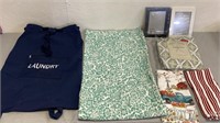 Laundry Basket/Bag, Table Cloth & More