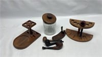 Tobacco pipes and pipe stand
