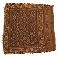 Antique Persian bagface, approx. 1.9 x 1.9