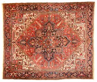 Persian Herez rug, approx. 8.6 x 9.10
