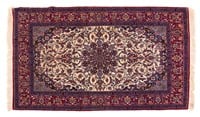 Persian Ispahan rug, approx. 3.7 x 6.2