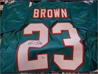 RONNIE BROWN SIGNED AUTO JERSEY