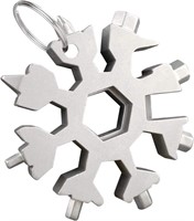 2 Packs Of 18 in 1 Snowflake Multi-Tool Small and