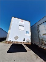 53' Storage Container Trailer - Not Road Worthy