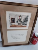 1986 White House Christmas Card