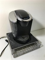 Keurig Coffee Machine with K-cup Drawer