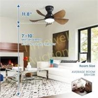 Sofucor 29in Low Profile Ceiling Fan