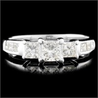 14K Gold 1.13ctw Diamond Ring